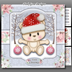Baby Bears First Christmas Mini Kit