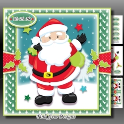 Santa With Sack Mini Kit