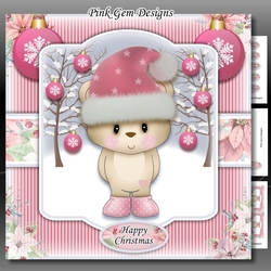 Baby Bears First Christmas 2 Mini Kit