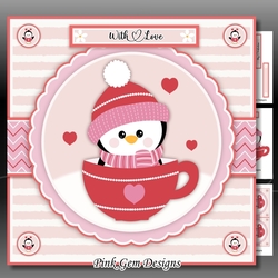 Valentine/Anniversary Penguin 2 Mini Kit