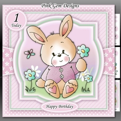 Spring Bunny Pink Mini Kit With Ages 1 to 9 yrs
