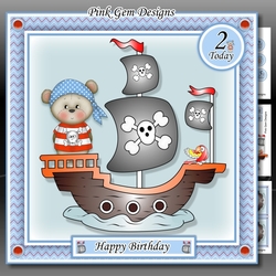 Pirate Teddy Mini Kit With Ages 1 to 6 yrs
