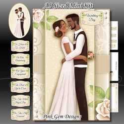 A5 Wedding Couple Mini Kit