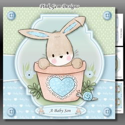 Baby Bunny Blue Mini Kit