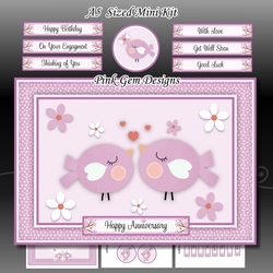 Love Birds 2 A5 Mini Kit