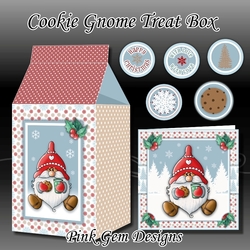 Cookie Gnome Treat Box/Milk Carton