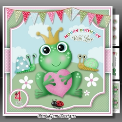 Hoppy Birthday Mini Kit With ages 1 to 7 yrs