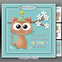 A Little Birdie Cat Mini Kit