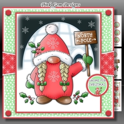 Gnome For Christmas Mini Kit
