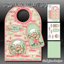 Baking Gingerbread Gift Bag