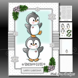 Snow Cute 2 A5 Mini Kit