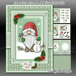 Snow Fun Gnome 2 A5 Mini Kit