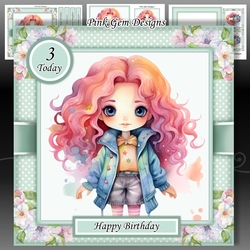 Birthday Girl 11 Mini Kit With Ages 2 to 7 Yrs