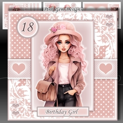Birthday Girl 12 Mini Kit With Ages 15 - 21 Yrs