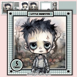 Zombie Boy Mini Kit With Ages 2 to 7 yrs