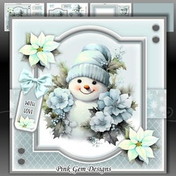 Jolly Snowman 2 Mini Kit
