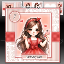Little Birthday Girl Mini Kit With Ages 5 Yrs to 11 Yrs