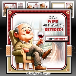 I Can Wine Mini Kit Birthday/Fathers Day/Retirement