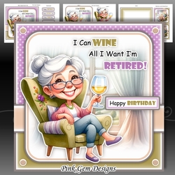 I Can Wine Mini Kit Birthday/Mothers Day/Retirement