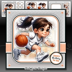 Basketball Girl Mini Kit