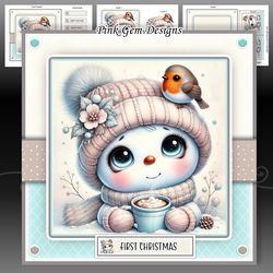First Christmas Snowman Mini Kit