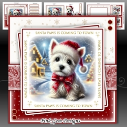 Santa Paws Westie Mini Kit