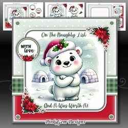 Naughty Polar Bear Mini Kit