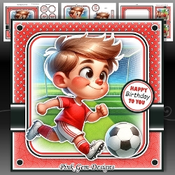 Football Boy Red Mini Kit