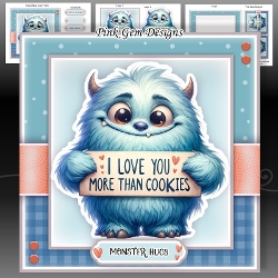 Love Monster 2 Mini Kit Anniversary/Birthday/Valentines