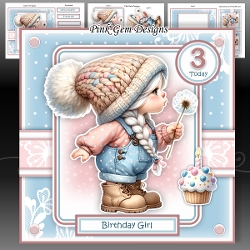 Birthday Cupcake 3 Mini Kit 1 to 5 Yrs