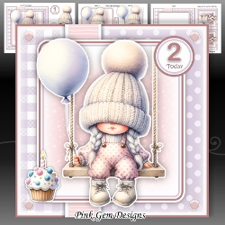 Birthday Balloon Mini Ki With Ages 1 to 5yrs