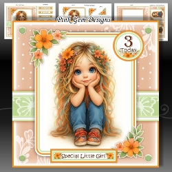 Birthday Girl Mini Kit with Ages 2 to 5 Yrs