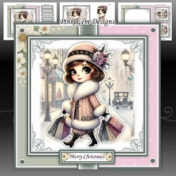 Image of cup773026_2053 - Art Deco Christmas Shopping Mini Kit