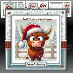 Herd It Was Christmas Mini Kit
