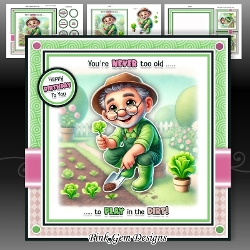 Play In The Dirt Mini Kit Birthday/Fathers Day