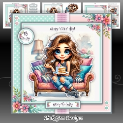 Image of cup614369_2053 - Happy Cake Day Mini Kit With Ages