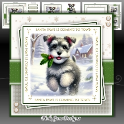 Santa Paws Holly Schnauzer Mini Kit