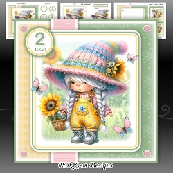 Sunflower Girl Gnome 3 Mini Kit With Ages 1 to 6 Yrs