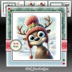 Quirky Reindeer Mini Kit