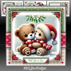 Teddy Bear Kisses Mini Kit