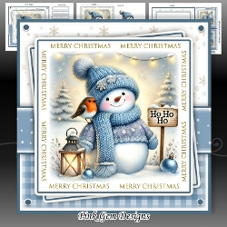 Ho Ho Ho Snowman Mini Kit