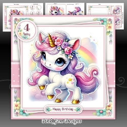 Unicorn Mini Kit With Ages 3 to 7 Yrs