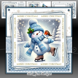 Image of cup785414_2053 - Ice Skating Snowman Mini Kit