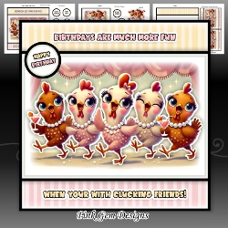 Clucking Friends Mini Kit