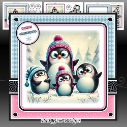 Quirky Penguins Mini Kit