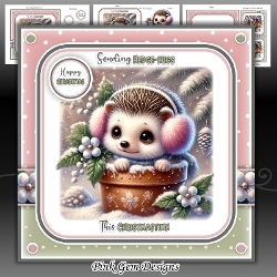 Christmas Hedgehugs Mini Kit