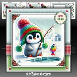 Fishing Penguin Mini Kit