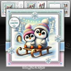Penguin Sleigh Mini Kit