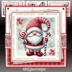 Santa Gnome Mini Kit