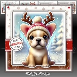 Happy Woofmas French Bulldog Mini Kit